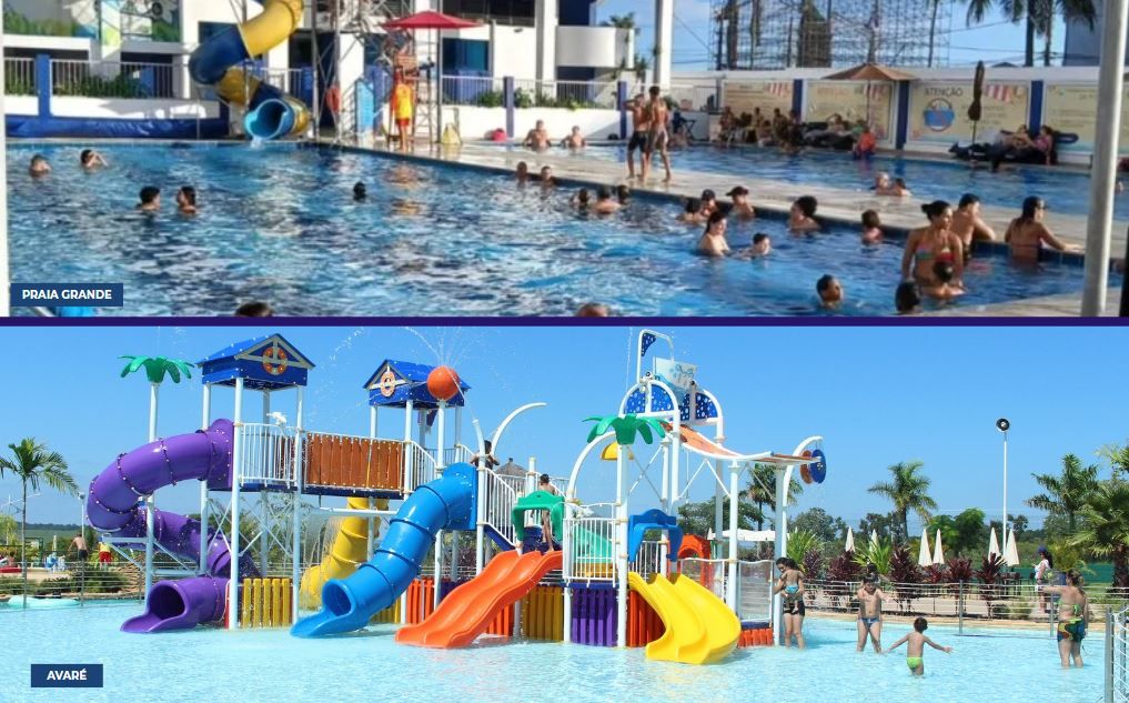 ‘Feriadão’ antecipa as diversões do dia das crianças em Praia Grande e Avaré