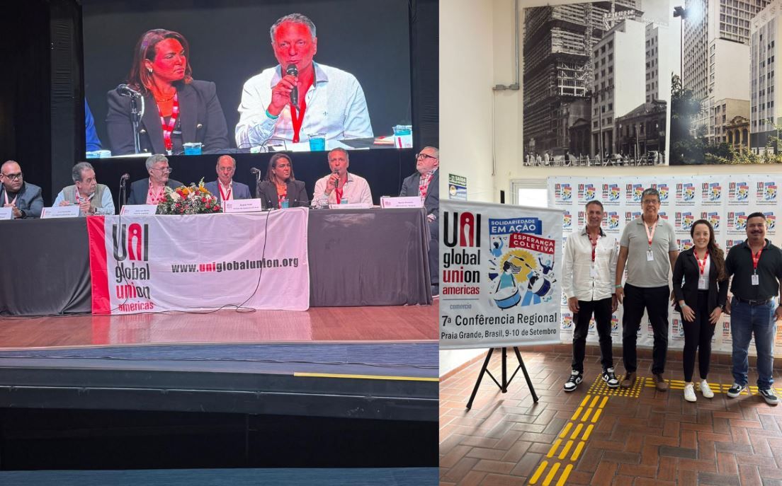 Sindicatos filiados à Fecomerciários participam de Reunião do Comitê Executivo de Comércio da UNI Américas