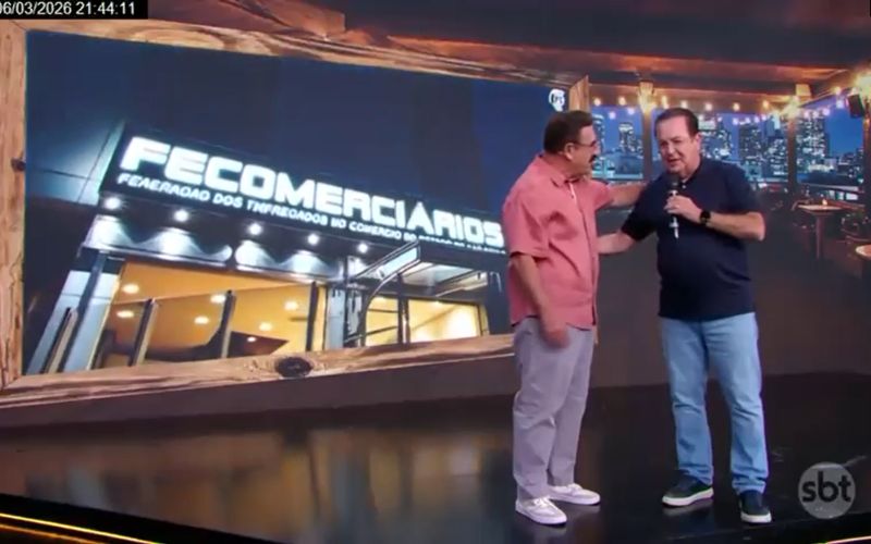 Homenagem às comerciárias no ‘Ratinho’  está no Portal e nas redes da Federação