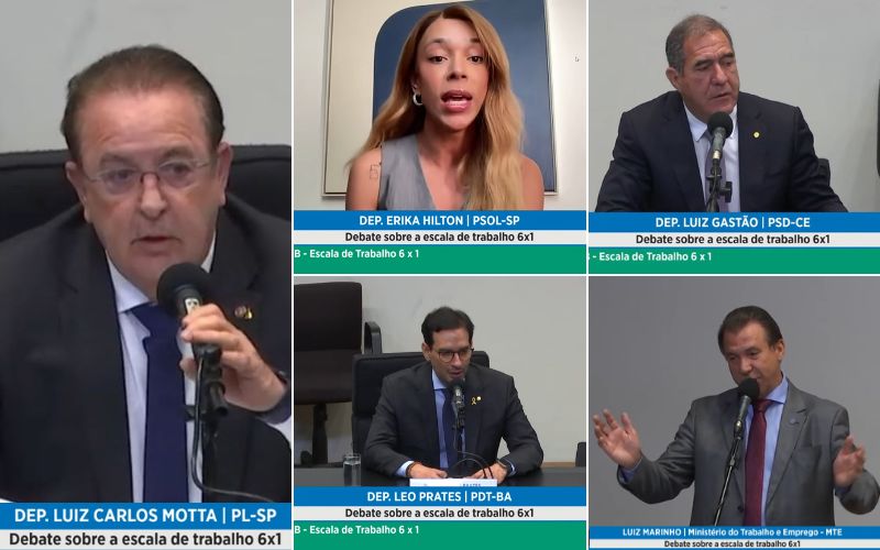 Sindicatos divulgam os principais pontos debatidos na Audiência Pública pelo Fim da Escala 6x1