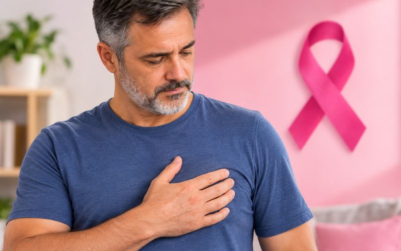 ‘Outubro Rosa’ também alerta homens para a prevenção ao câncer de mama