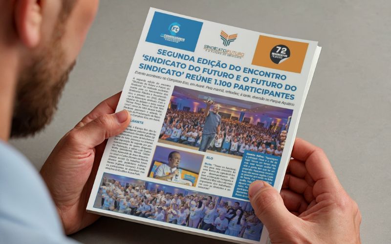 Base sindical comerciária paulista recebe informativo sobre ‘O Sindicato do Futuro e o Futuro do Sindicato’