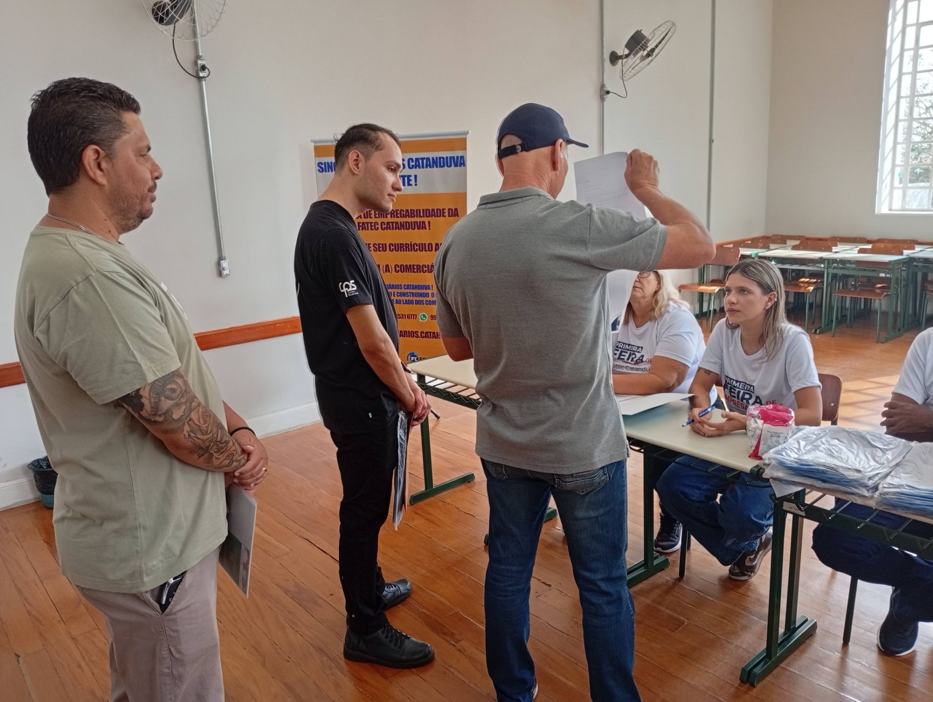 Sincomerciários Catanduva participou da 1ª Feira de Empregabilidade ConectaFatec !