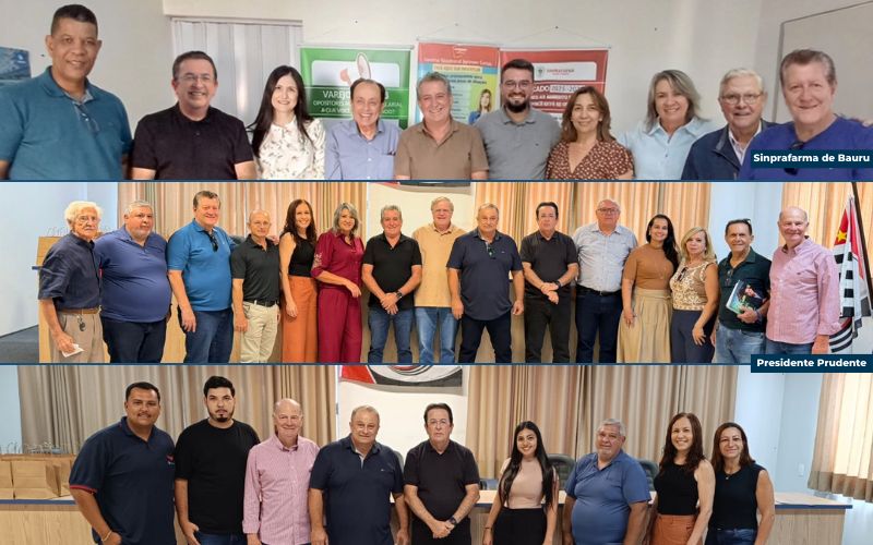 Motta completa 20ª visita nas bases sindicais comerciárias