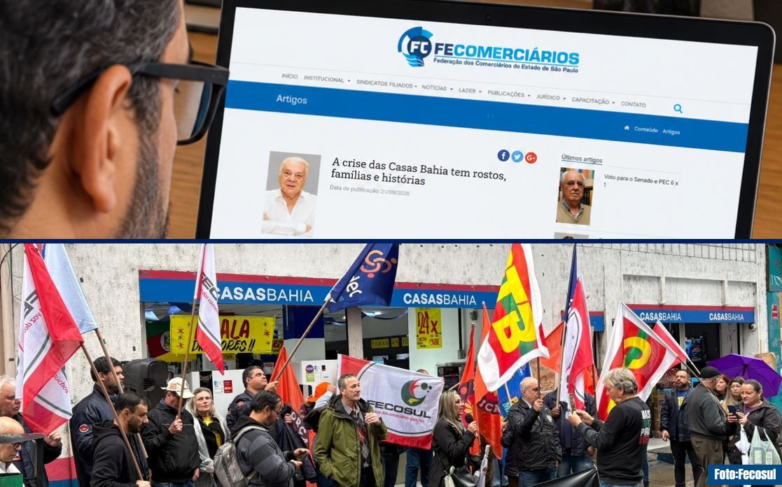 Manifestações de rua e artigo reforçam urgência para solução à crise nas Casas Bahia