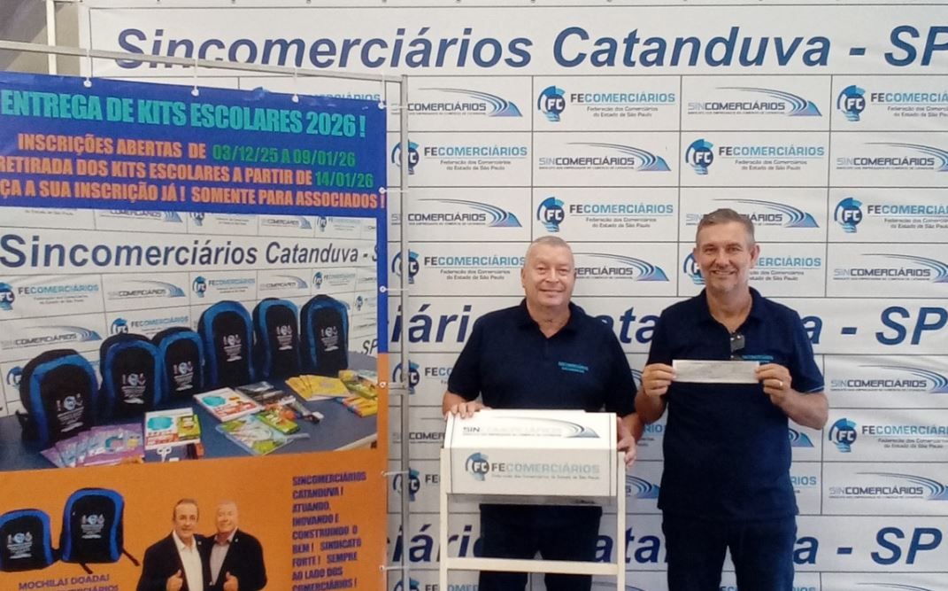 Sincomerciários Catanduva anuncia vencedores do último sorteio realizado pela entidade no ano