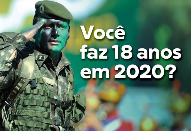Começa seleção de jovens inscritos no alistamento militar