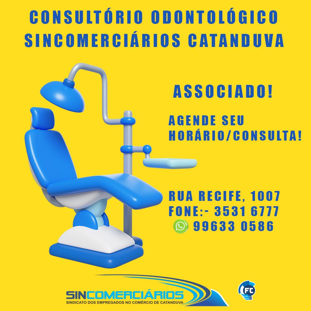 Sincomerciários Catanduva conta com consultório odontológico
