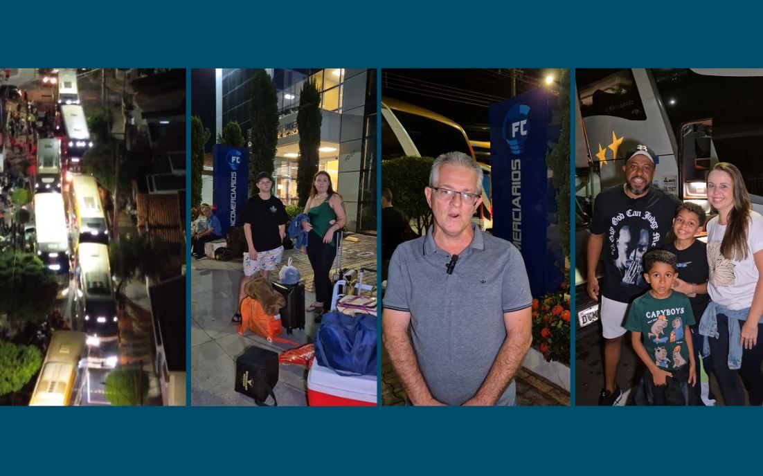 Caravana do Sincomerciários de Catanduva leva mais de 420 pessoas ao Centro de Lazer dos Comerciários em Praia Grande