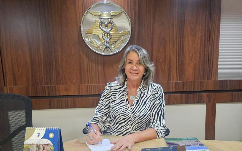 Motta se desincompatibiliza e Márcia Caldas assume presidência da Federação temporariamente 