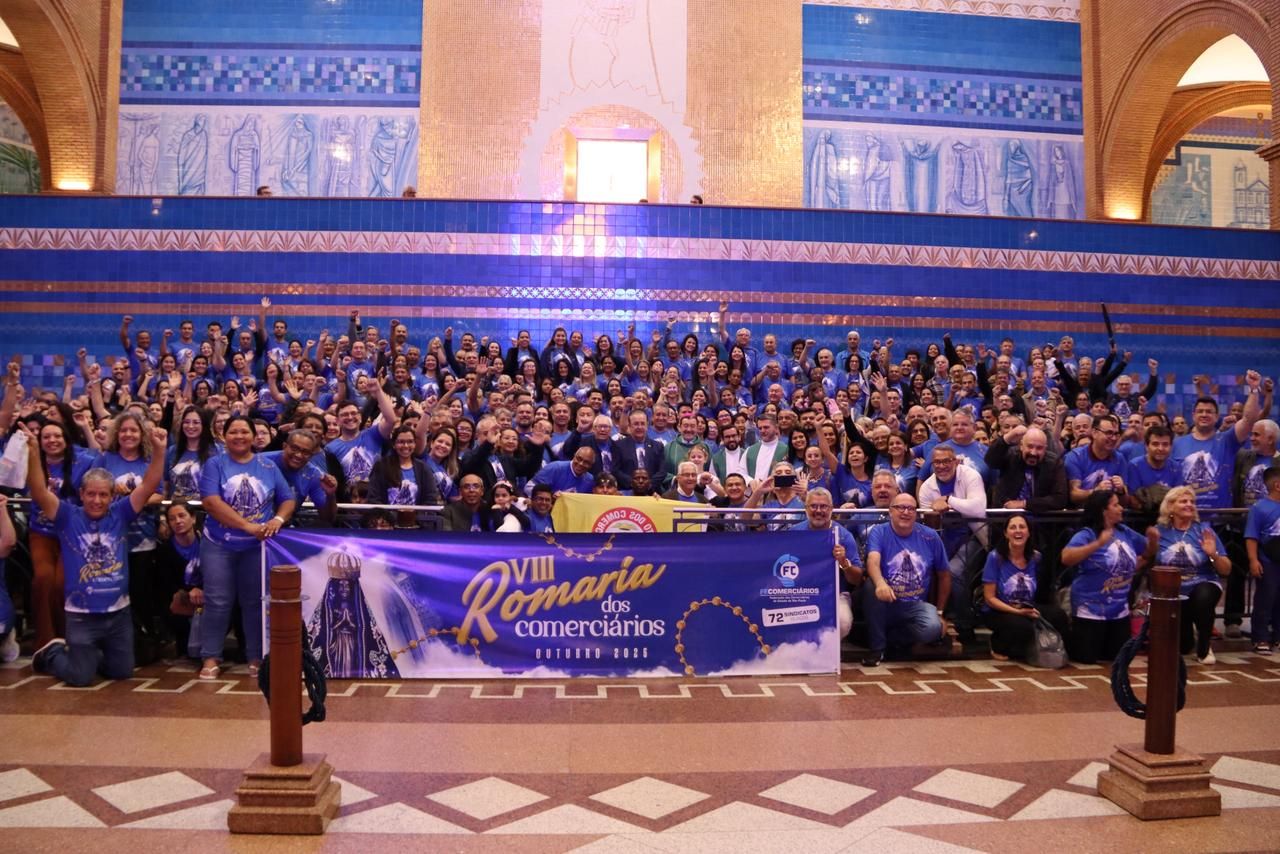 VIII Romaria dos Comerciários Paulistas acontece na Basílica de Nossa Senhora Aparecida